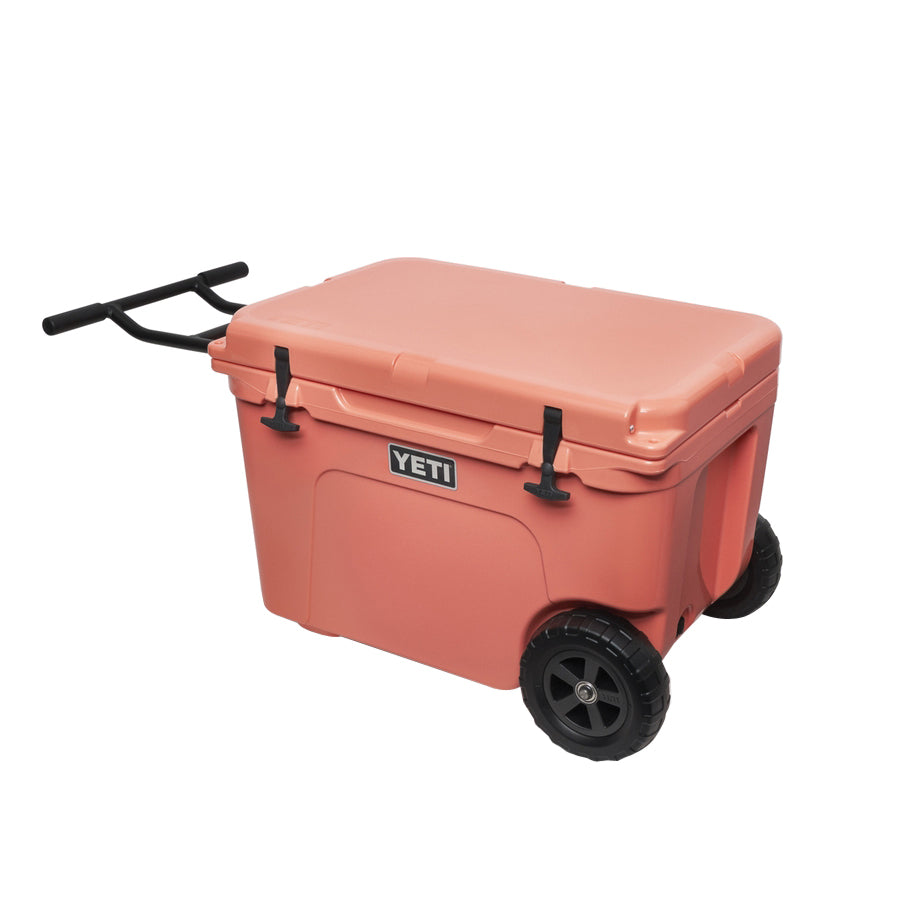 YETI Tundra Haul 50, 10060140000 Neverflat Wheeled, Hard Cooler, 45 Can Capacity, Coral