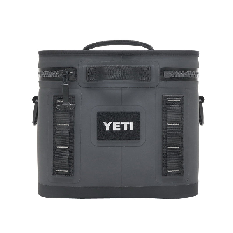 Yeti Hopper Flip 8, 18010130001, Soft Cooler, 8 Can Capacity, Dryhide Fabric, Charcoal