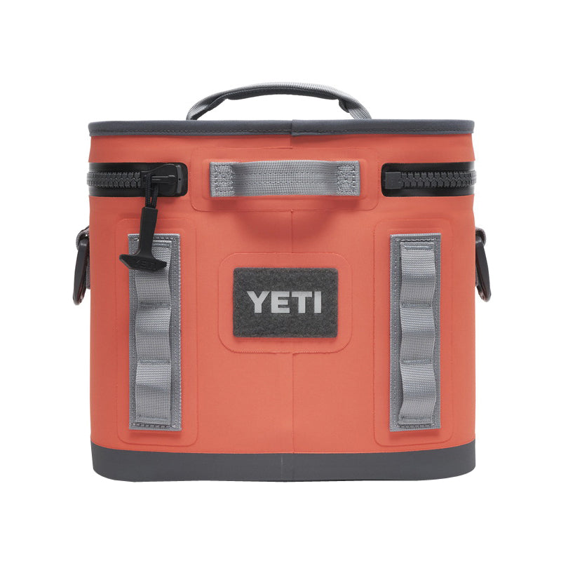 Yeti Hopper Flip 8, 18010130007, Soft Cooler, 8 Can Capacity, Dryhide Fabric, Coral