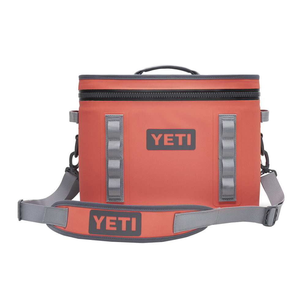 Yeti Hopper Flip 18, 18050121003, Soft Cooler, 20 Can Capacity, Dryhide Fabric, Coral