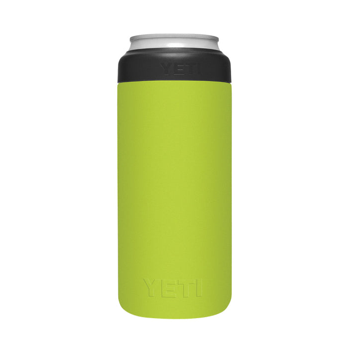 YETI Rambler 21070090083 Colster Slim Can Insulator, 12 oz Capacity, Stainless Steel, Chartreuse