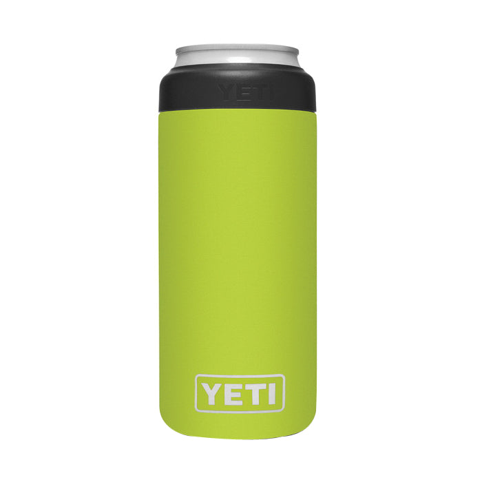 YETI Rambler 21070090083 Colster Slim Can Insulator, 12 oz Capacity, Stainless Steel, Chartreuse