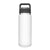 YETI Rambler 21071200020 Vacuum Insulated Bottle With Chug Cap, 26 oz Capacity, Stainless Steel, White