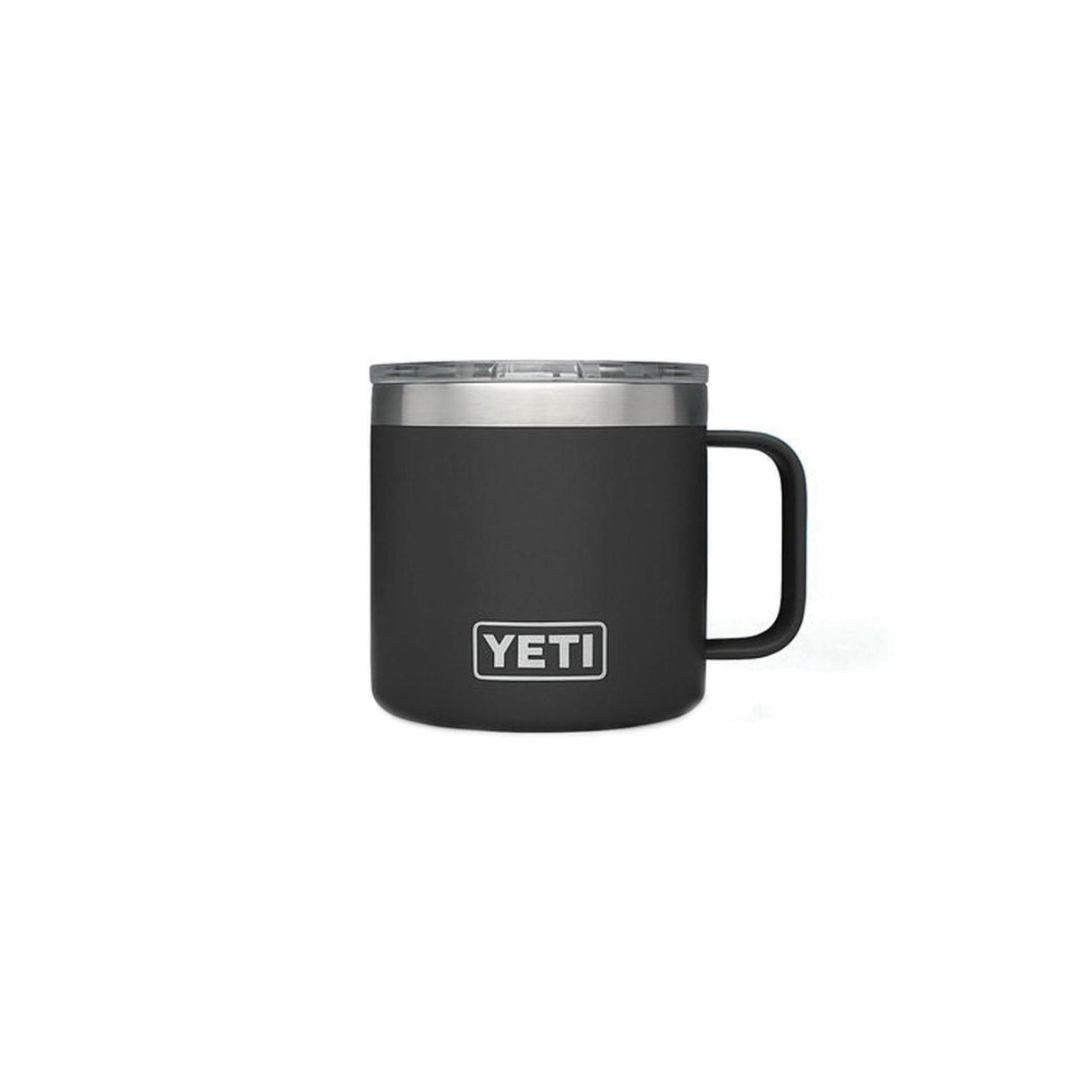 YETI Rambler Vacuum-Insulated with Standard Lid, 14 oz Capacity, Stainless Steel