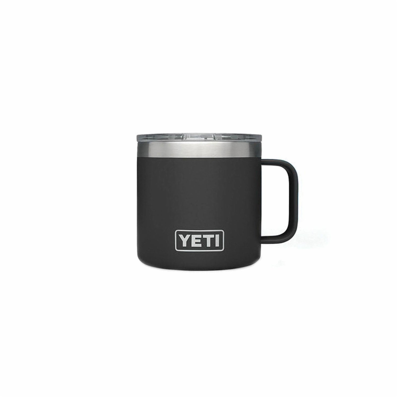 YETI Rambler Vacuum-Insulated with Standard Lid, 14 oz Capacity, Stainless Steel