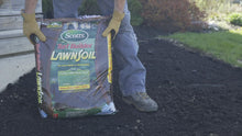 Load and play video in Gallery viewer, Scotts LawnSoil With Fertilizer 1.5 CU FT (79559750)
